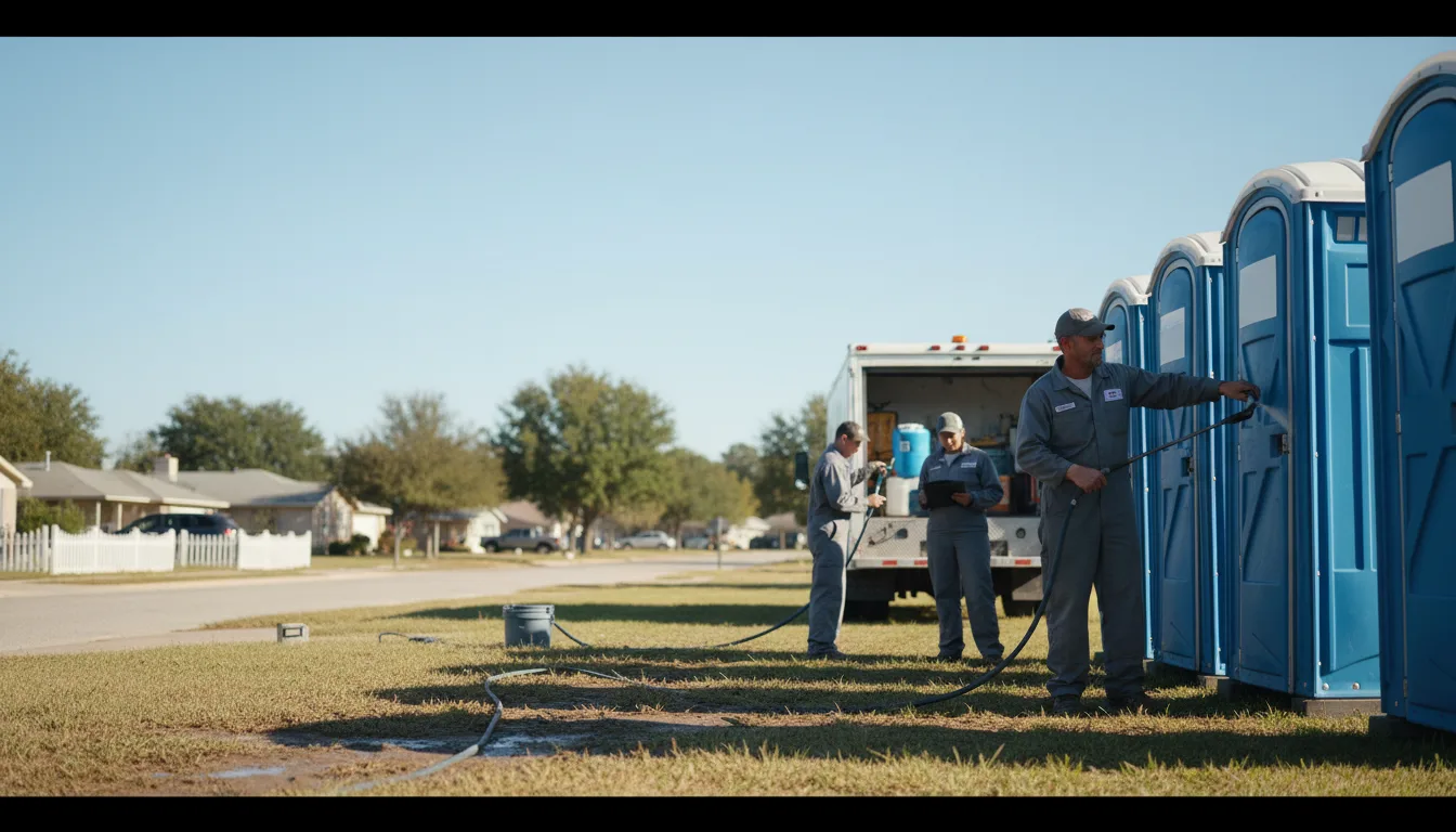 Long-Term Portable Toilet Rental in Hanoverton, OH near me